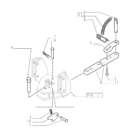 5176971 - Перекладина заднего прицепного устройства